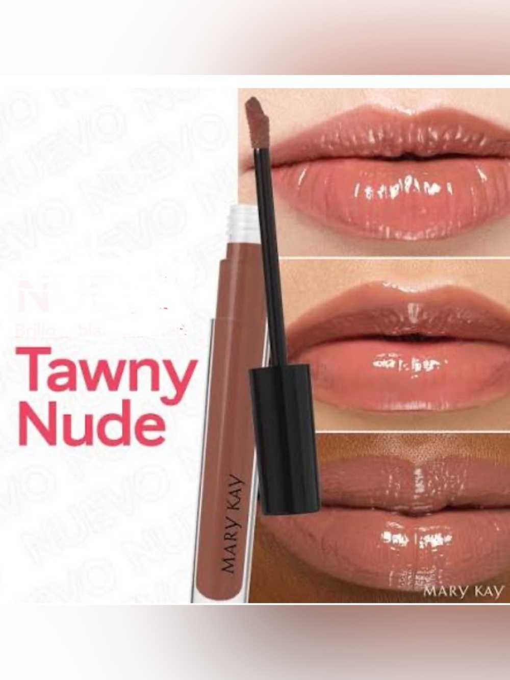 Mary Kay Unlimited Lip Gloss   Tawny Nude NWT